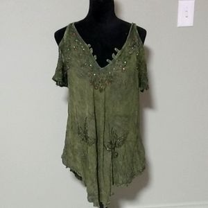 Cute hippie top/short dress